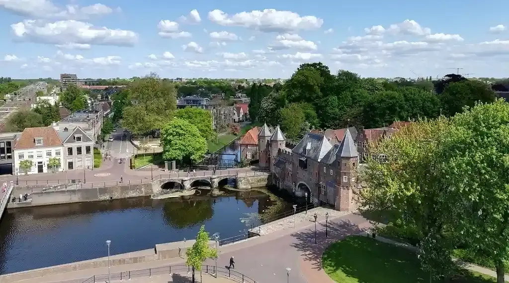 amersfoort centrum vanaf dakterras