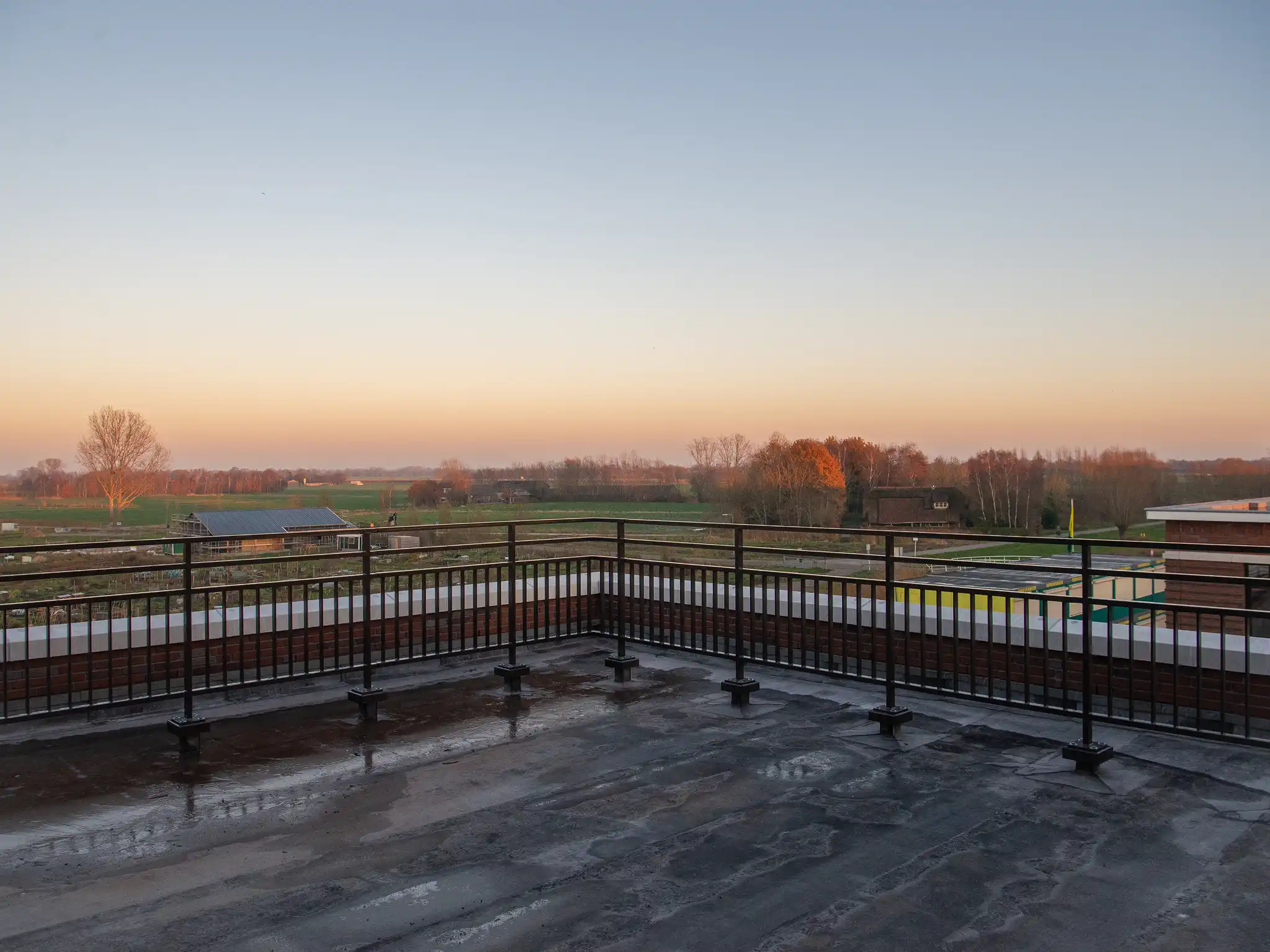 voor en na dakterras in den dolder