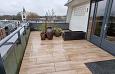 Dakterras aanleggen met luxe tegels in Zeist