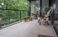 Luxe balkontegels op groot balkon in Amersfoort