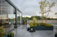 Groot dakterras met verlichting in Ermelo