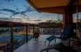 Balkon met keramische tegels en verlichting Den Bosch