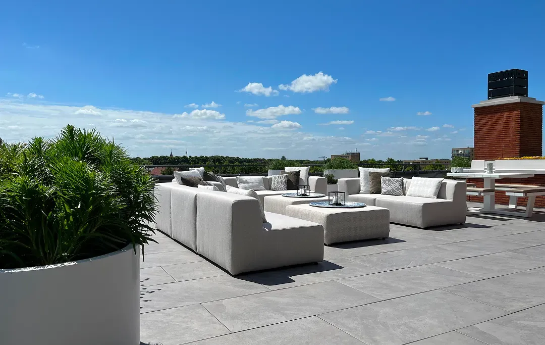 Prachtig luxe dakterras