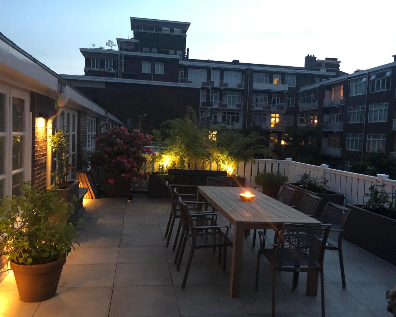 Complete renovatie groot dakterras Amsterdam