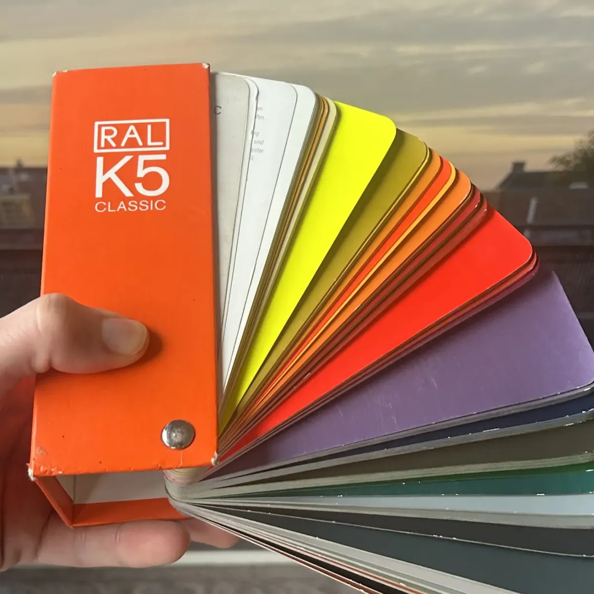 waaier RAL k5