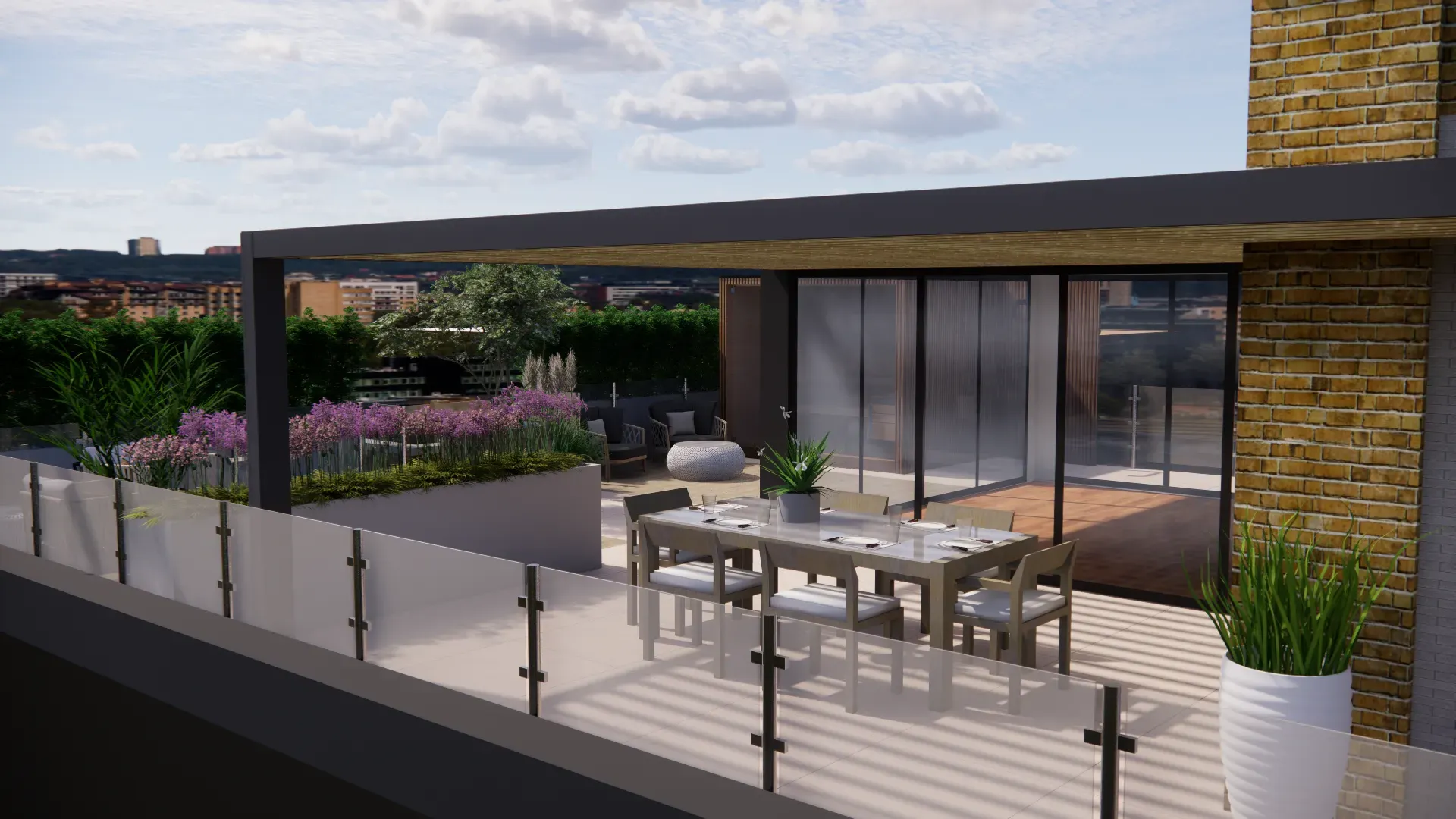 dakterrasontwerp concept
