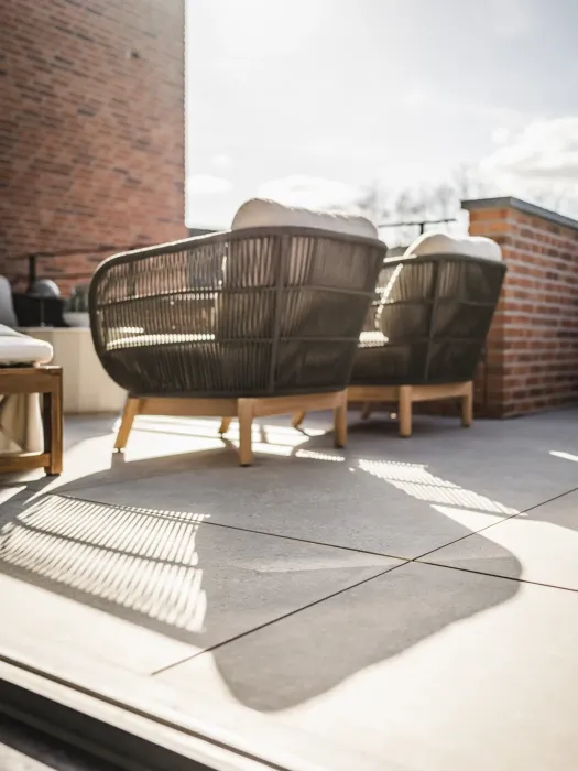 modern dakterras japandi elementen