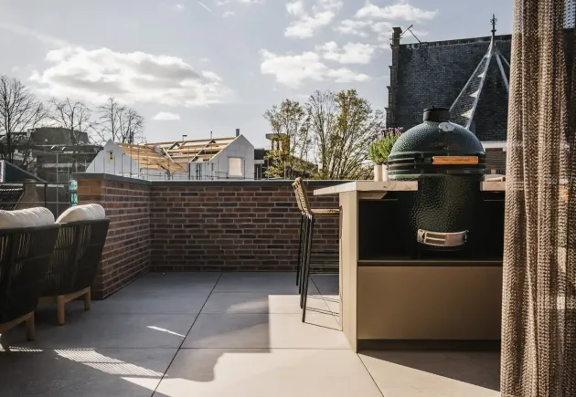 buitenkeuken op dakterras