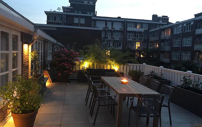 Complete renovatie groot dakterras Amsterdam