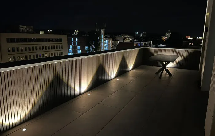 Hekwerk bekleding: stijl voor het dakterras en balkon