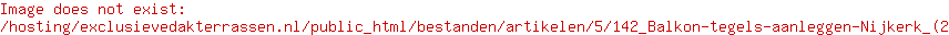 Exclusieve Dakterrassen